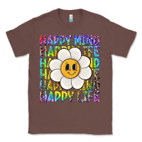 Chestnut happy mind happy life Classic Tee - NancyCooperArtShop