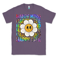 Lavender happy mind happy life Classic Tee - NancyCooperArtShop