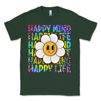 Sports Green happy mind happy life Classic Tee - NancyCooperArtShop