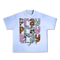 Grape Ice pray on it pray over it pray through it Urban Heavy Tee - NancyCooperArtShop