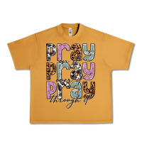 Peanut Butter pray on it pray over it pray through it Urban Heavy Tee - NancyCooperArtShop