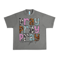 Tornado pray on it pray over it pray through it Urban Heavy Tee - NancyCooperArtShop
