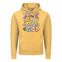 Vintage Mustard i will sing of the goodness of god Vintage Hoodie - MaliasSmallBusiness