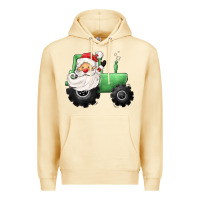 Pina Colada santa tractor Premium Hoodie - CowGirlArtShop