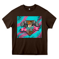 Racing Pink Tumbler Heavy Core Tee | Teevron