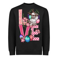Black Love Easter Heavyweight Sweatshirt - BundleAndBundleShop