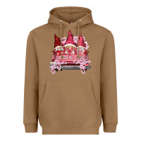 Toasted Coconut Loads of love with flowers Valentine's Day Heavyweight Hoodie - HowdyJamesFarm