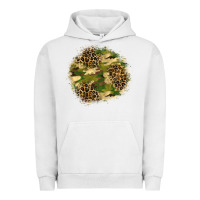 Pigment Lunar Rock camouflage and leopard patch  2 Urban Hoodie - BundleAndBundleShop