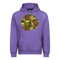 Tulip camouflage and leopard patch  2 Urban Hoodie - BundleAndBundleShop
