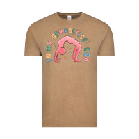 Vintage Coffee in my gymnastics era shinning Vintage Tee - MaliasSmallBusiness