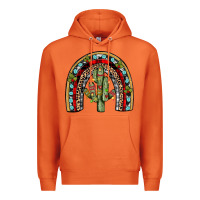 Carrot christmas cactus rainbow Premium Hoodie - JahusDesignShop