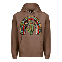 Chestnut christmas cactus rainbow Premium Hoodie - JahusDesignShop