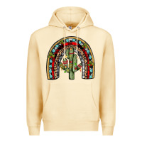 Pina Colada christmas cactus rainbow Premium Hoodie - JahusDesignShop