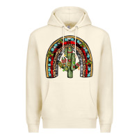 Sandshell christmas cactus rainbow Premium Hoodie - JahusDesignShop