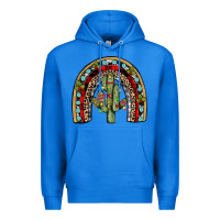 True Royal christmas cactus rainbow Premium Hoodie - JahusDesignShop