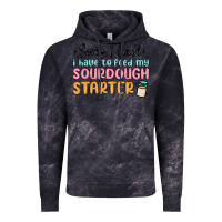 Cloud Black sorry i can t i have to feed my sourdough starter Vintage Hoodie - MaliasSmallBusiness