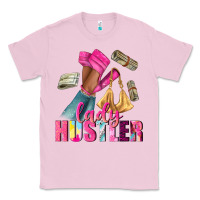 Bubblegum Pink lady hustler afro high heels Classic Tee - NancyCooperArtShop