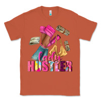 Copper lady hustler afro high heels Classic Tee - NancyCooperArtShop