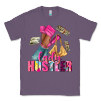 Lavender lady hustler afro high heels Classic Tee - NancyCooperArtShop