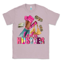 Lilac lady hustler afro high heels Classic Tee - NancyCooperArtShop