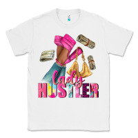 White lady hustler afro high heels Classic Tee - NancyCooperArtShop