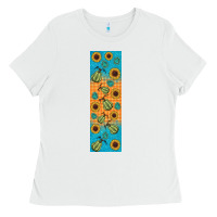 White autumn Ladies Tee - BundleAndBundleShop