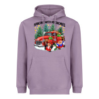 Lavender hanging with my gnomies Heavyweight Hoodie - CowGirlArtShop