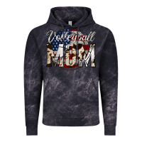 Cloud Black volleyball  mom 4 Vintage Hoodie - Jasminsmagicworld