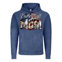 Vintage Denim volleyball  mom 4 Vintage Hoodie - Jasminsmagicworld
