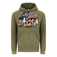 Vintage Olive volleyball  mom 4 Vintage Hoodie - Jasminsmagicworld
