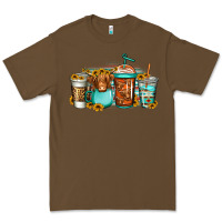 Cacao longhaired cow coffee cups Premium Tee - Jasminsmagicworld