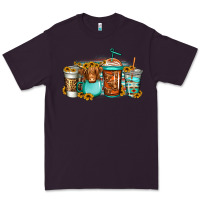 Plum longhaired cow coffee cups Premium Tee - Jasminsmagicworld