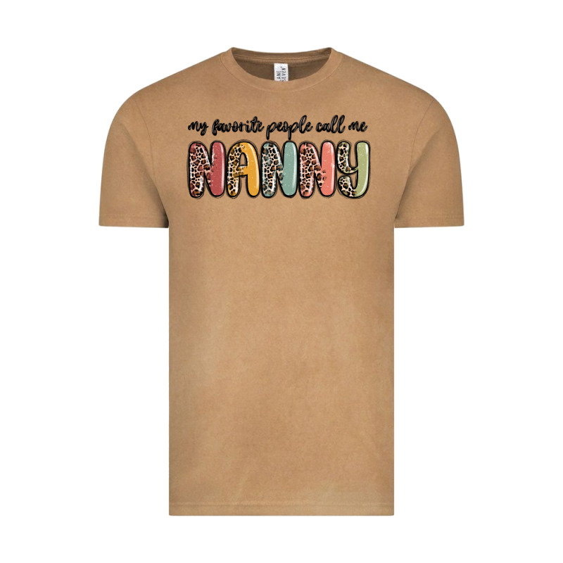 My Favorite People Call Me Nanny Vintage Tee by MaliasSmallBusiness | Teevron