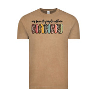 Vintage Coffee my favorite people call me nanny Vintage Tee - MaliasSmallBusiness