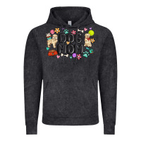 Vintage Black dog mom Vintage Hoodie - MaliasSmallBusiness