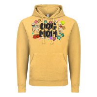 Vintage Mustard dog mom Vintage Hoodie - MaliasSmallBusiness