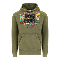 Vintage Olive dog mom Vintage Hoodie - MaliasSmallBusiness