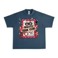Midnight Navy smutty book club admit one good girls only Urban Heavy Tee - MaliasSmallBusiness
