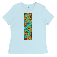 Baby Blue autumn Ladies Tee - BundleAndBundleShop