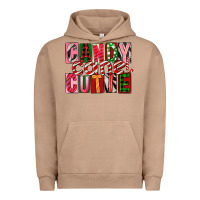 Pigment Burro Candy Cane Cutie Urban Hoodie - FaDigitalArtStudio