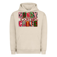 Pigment French Oak Candy Cane Cutie Urban Hoodie - FaDigitalArtStudio