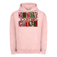 Pigment Salmon Candy Cane Cutie Urban Hoodie - FaDigitalArtStudio