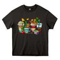 Asphalt spanish teacher coffee cups Heavy Core Tee - AdoDesignShop