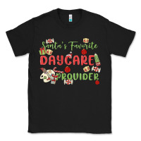 Black santa's favorite daycare provider Classic Tee - MaliasSmallBusiness
