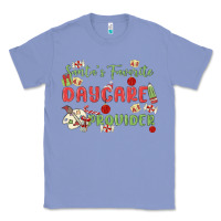 Colony Blue santa's favorite daycare provider Classic Tee - MaliasSmallBusiness