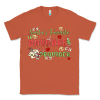 Copper santa's favorite daycare provider Classic Tee - MaliasSmallBusiness