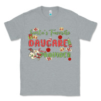 Heather Grey santa's favorite daycare provider Classic Tee - MaliasSmallBusiness