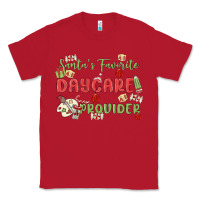 Red santa's favorite daycare provider Classic Tee - MaliasSmallBusiness