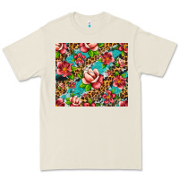 Bone tropical flowers Premium Tee - Artiststas