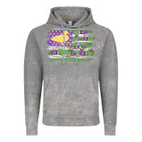 Cloud Rock mardi gras duck call flag Vintage Hoodie - MaliasSmallBusiness